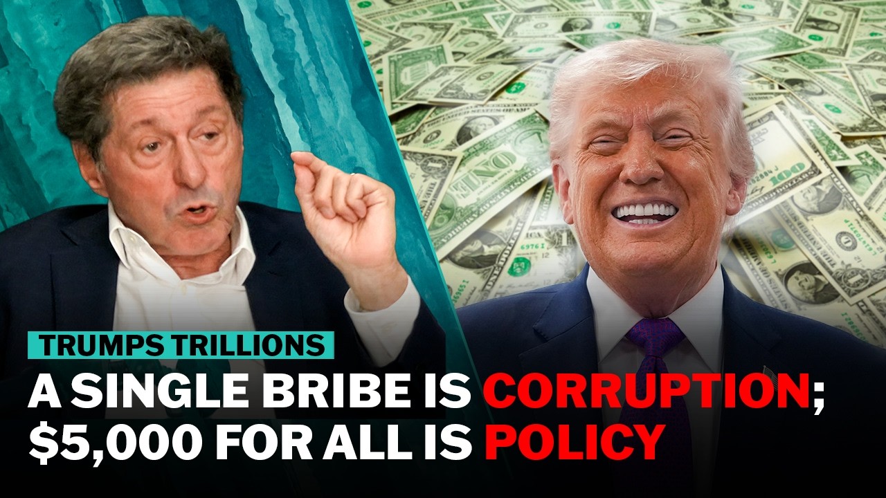 Video thumbnail for Did Trump just try to bribe American voters? | The News Agents