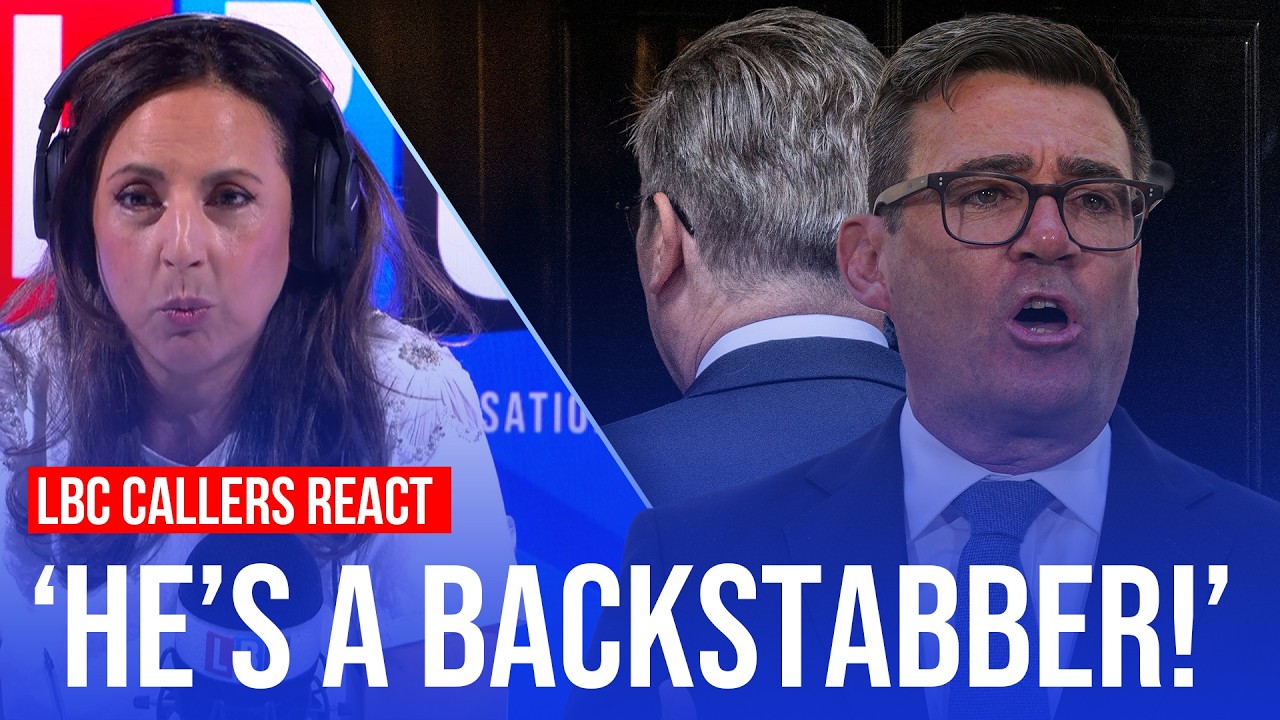Video thumbnail for Andy Burnham is officially Prime Minister | LBC callers react