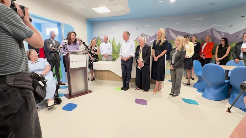 Video thumbnail for Stamford health opens its new Bennett  Child and Adolescent EmPATH Unit and PATHways Program