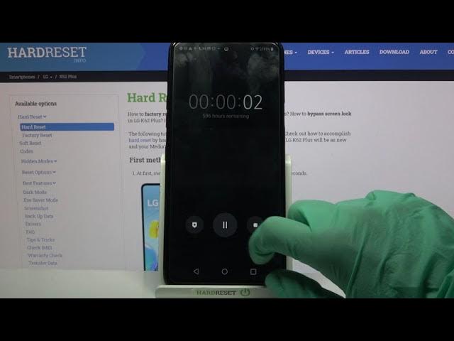Video thumbnail for How to Record Sounds in LG K62 Plus – Use Voice Recorder