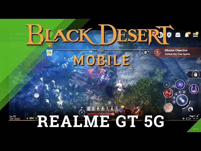 Video thumbnail for Realme GT and Black Desert Mobile Game Test - Screen Recording Game Checkup