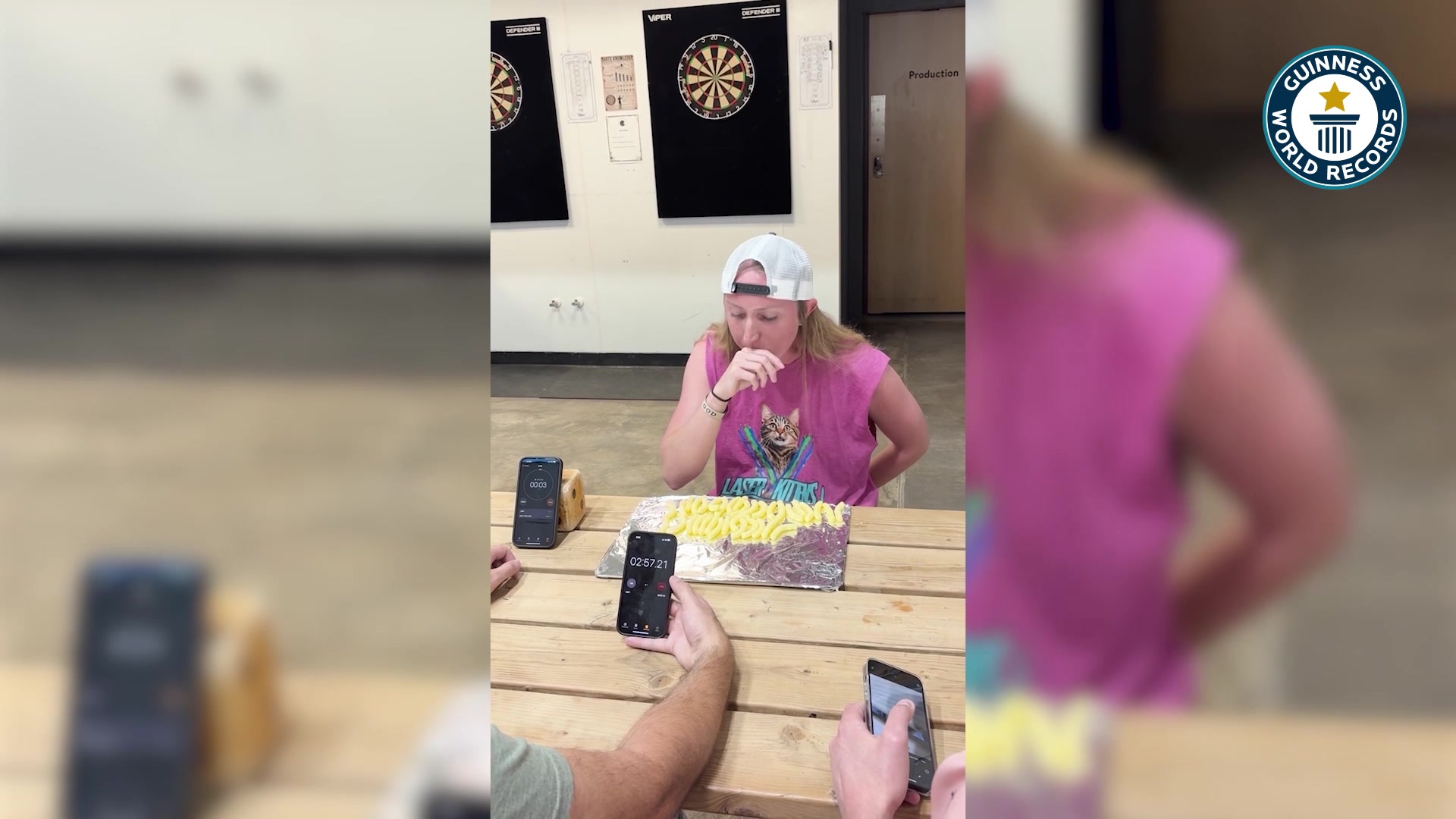 Video thumbnail for Most cheese puffs eaten in three minutes  46 by Grace Frazier