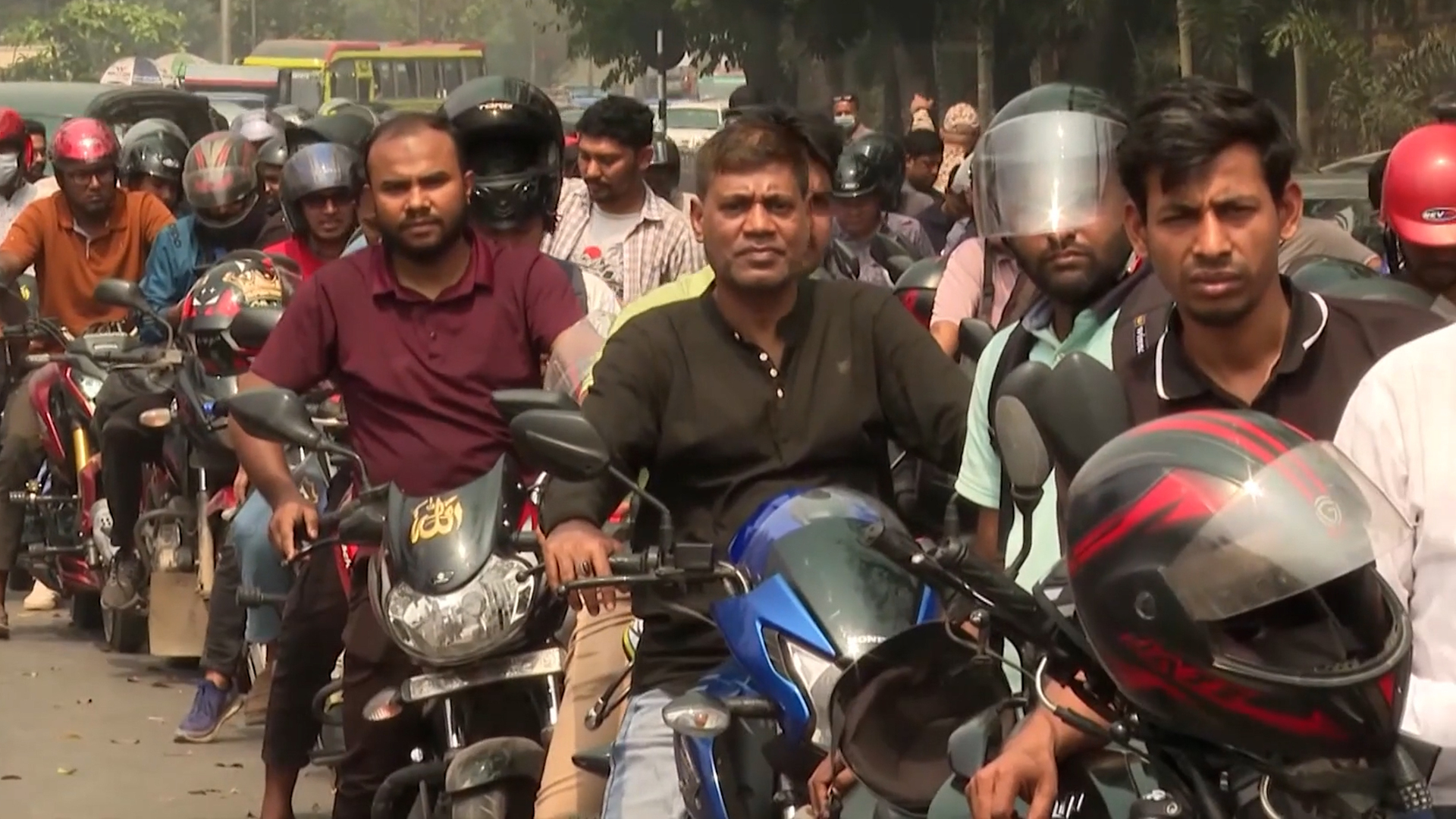 Video thumbnail for Bangladesh fuel crisis deepens as war on Iran drives long queues and loan plea