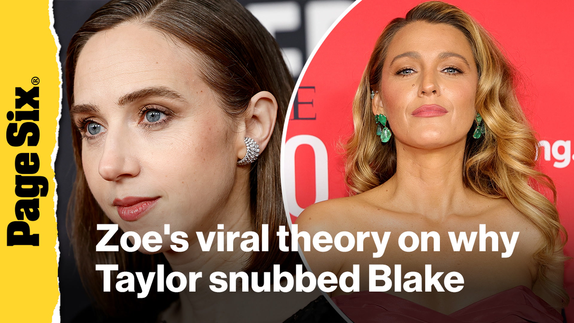 Video thumbnail for Zoe Kazan's viral 'marriage plot' theory on why Taylor Swift snubbed Blake Lively