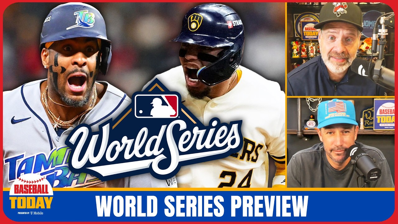 Video thumbnail for BREWERS VS RAYS WORLD SERIES PREVIEW | Baseball Today