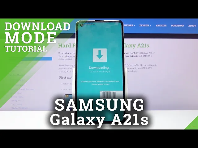 Video thumbnail for How to Enter Download Mode in Samsung Galaxy A21s – Odin Mode