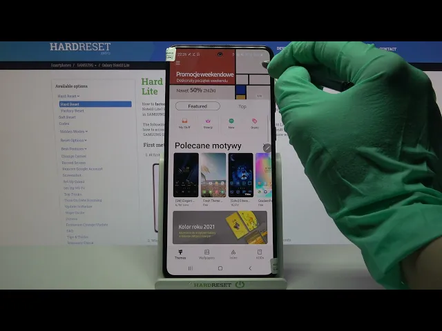 Video thumbnail for How to Change Device Theme in SAMSUNG Galaxy Note 10 Lite – Personalize Display Look