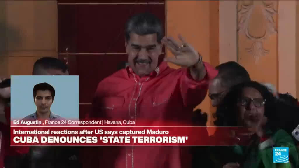 Video thumbnail for Cuba denounces ‘state terrorism’ as Venezuela’s ‘zone of peace’ is brutally assaulted