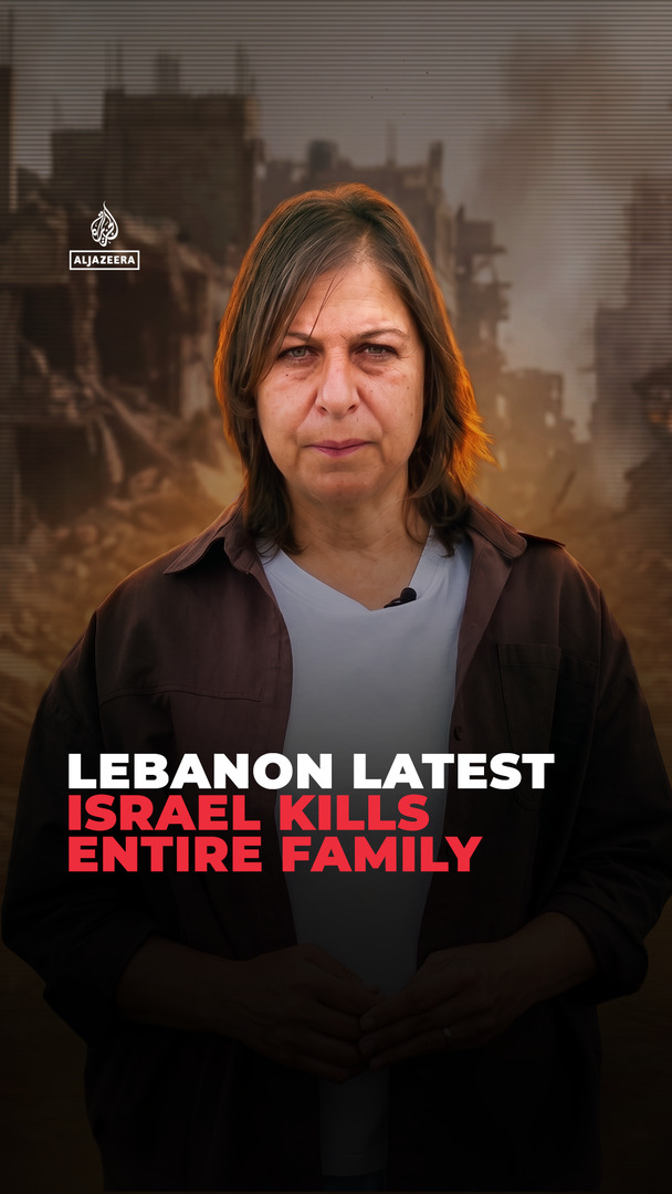 Video thumbnail for Destruction continues in south Lebanon even as Hezbollah drones strike Israeli military