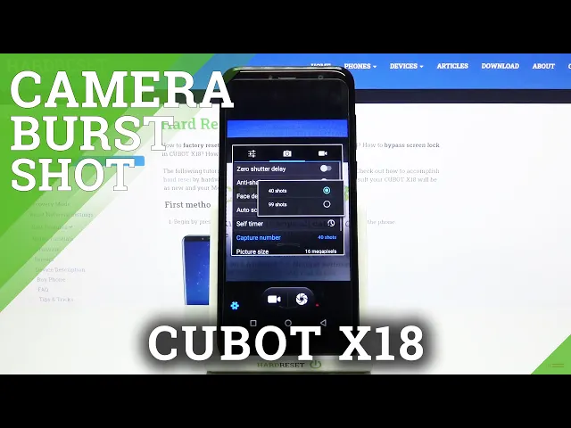 Video thumbnail for How to Take Burst Shot  – Take a lot of Pictures on CUBOT X18