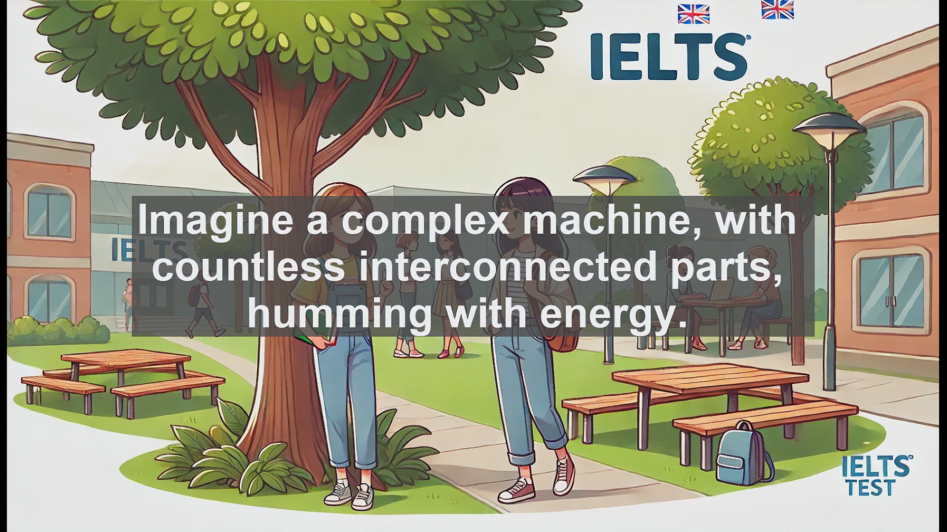 'Video thumbnail for 2000 Must Know IELTS 9.0 Vocabulary - Understanding 'Dismantle': A Key Word for IELTS Success'