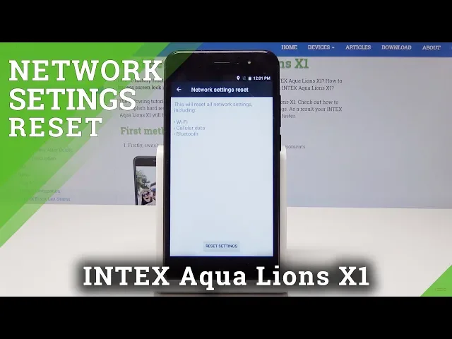 Video thumbnail for How to Reset Network Settings in INTEX Aqua Lions X1 - Default Network Settings
