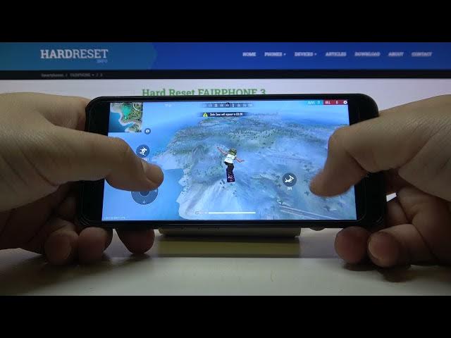 Video thumbnail for Test Garena Free Fire on Fairphone 3 – Gameplay / High Graphics Checkup