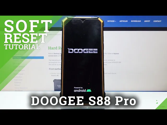 Video thumbnail for Restart DOOGEE S88 Pro – Perform Soft Reset