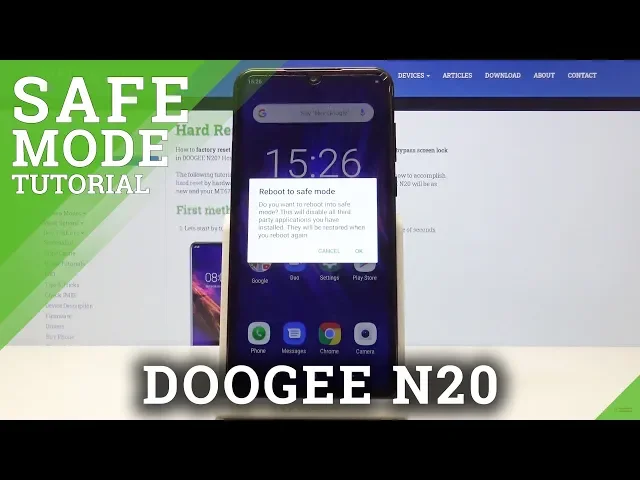 Video thumbnail for Safe Mode in DOOGEE N20 - Diagnose Apps Problem / Enter & Quit Safe Mode