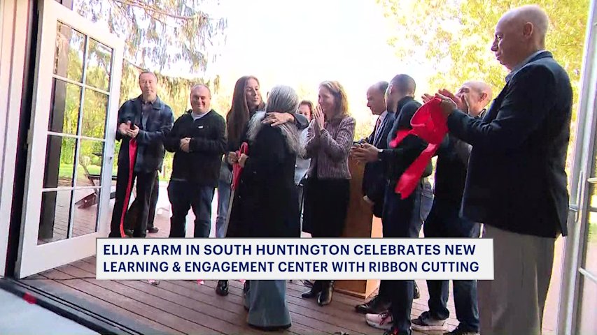 Video thumbnail for ELIJA Farm opens new Learning and Engagement Center in South Huntington