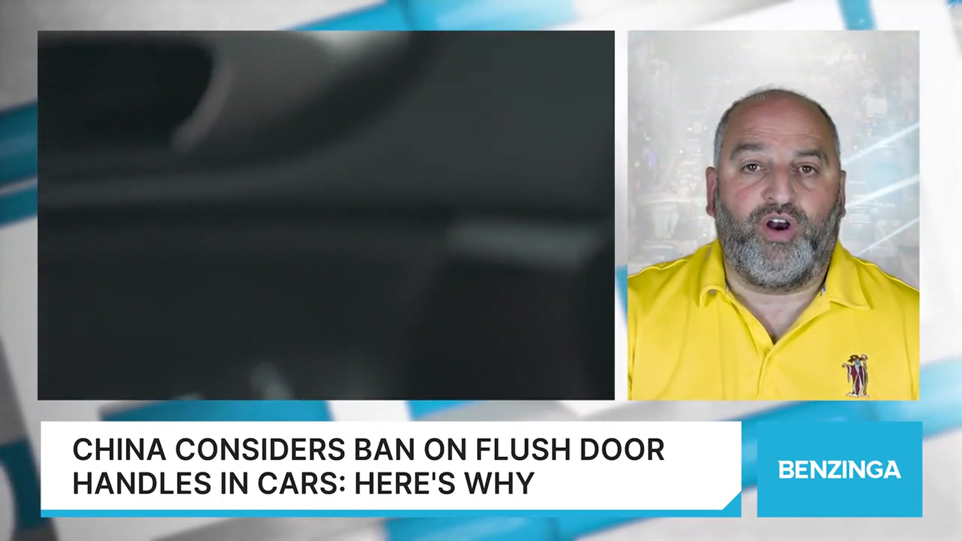 'Video thumbnail for China Considers Ban On Flush Door Handles In Cars: Here's Why'