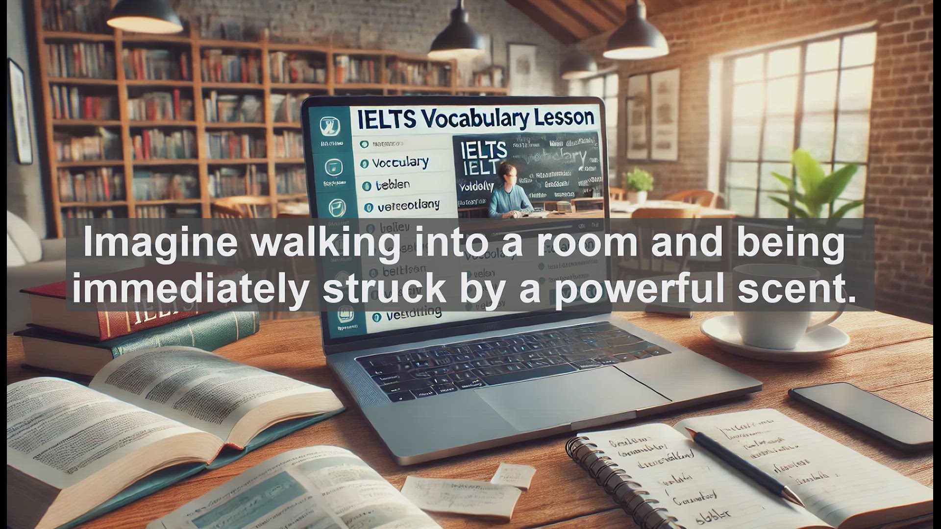 'Video thumbnail for 2000 Must Know IELTS 9.0 Vocabulary - Odorous: Exploring the Power of Scent in Language'