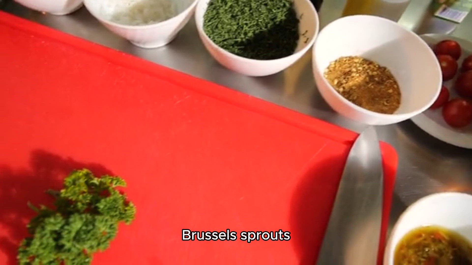 Video thumbnail for Roasted Brussels Sprouts Recipe