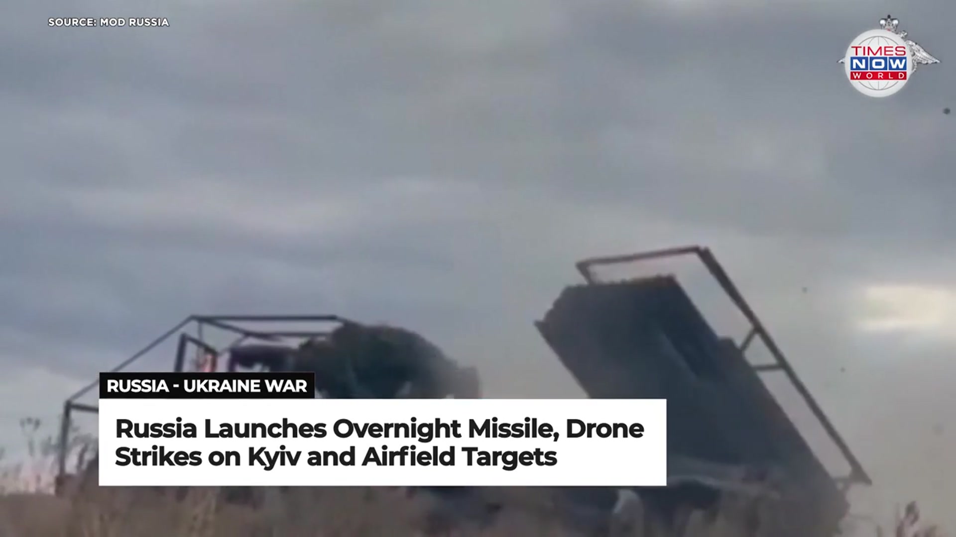 'Video thumbnail for Russia Strikes Ukraine With Iskander Missiles, Deploys Yars Nukes | Times Now World'