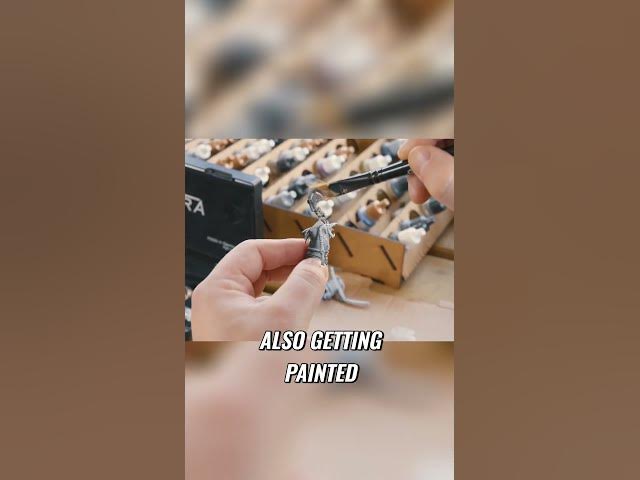 Video thumbnail for Behind the Scenes of Model Printing and Painting at Titanforge