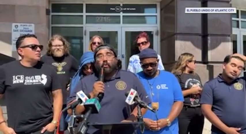 Video thumbnail for Activist group calls for investigation after arrests at Atlantic City anti-ICE protest
