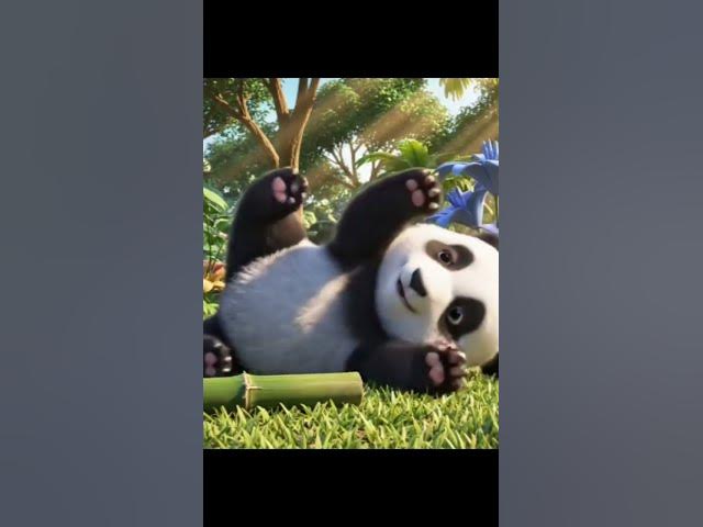 Video thumbnail for Can you handle this cuteness? 😍 #panda #cuteanimals #shorts #bollywood #nature #funnypanda #trending