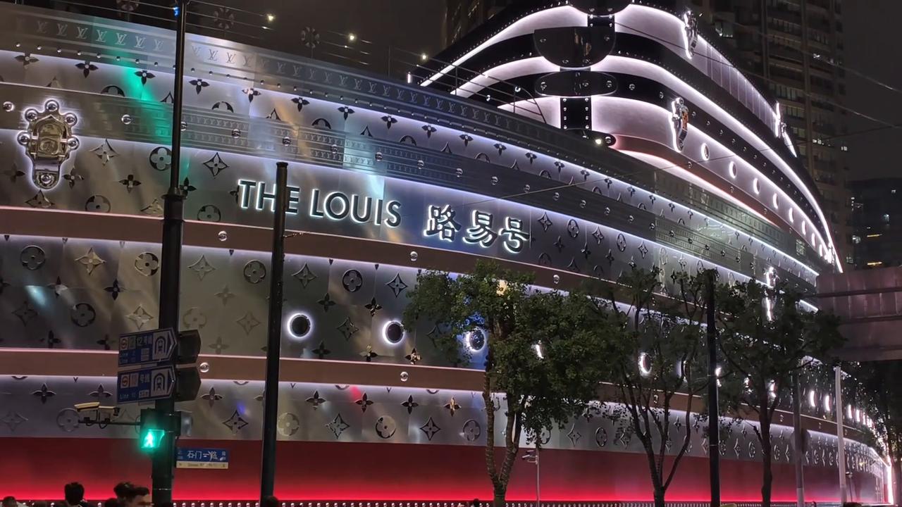 Video thumbnail for China: World Only LV Giant Ship Building of French Luxury Giant Louis Vuitton.