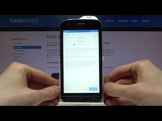 Video thumbnail for How to Enable Google Backup in CAT S61 – Activate Backup