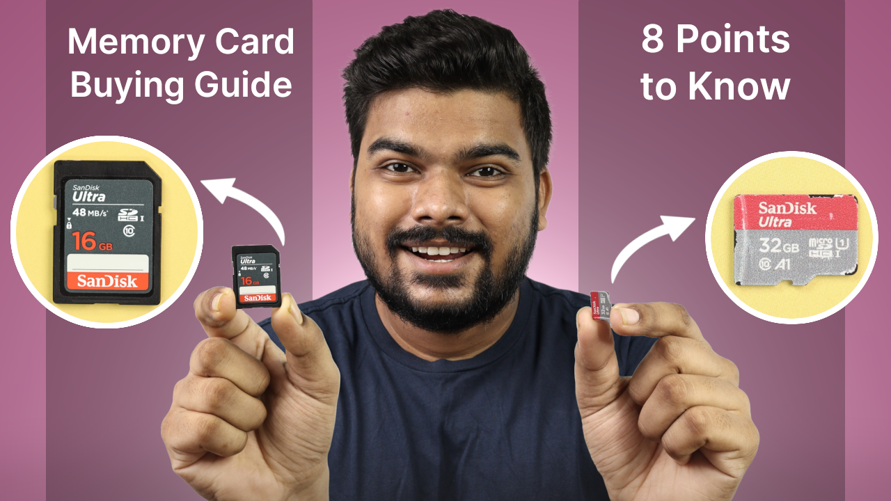 'Video thumbnail for Memory Card Buying Guide: 8 Points to Know'