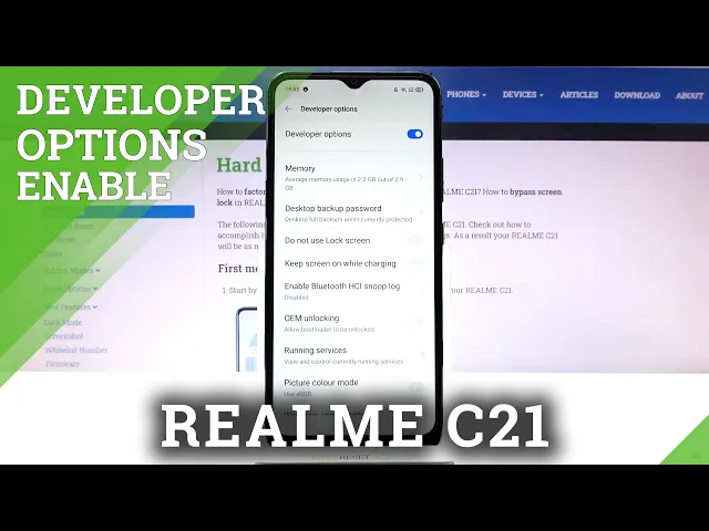 Video thumbnail for How to Enable Developer Options in Realme C21 – Developer Features