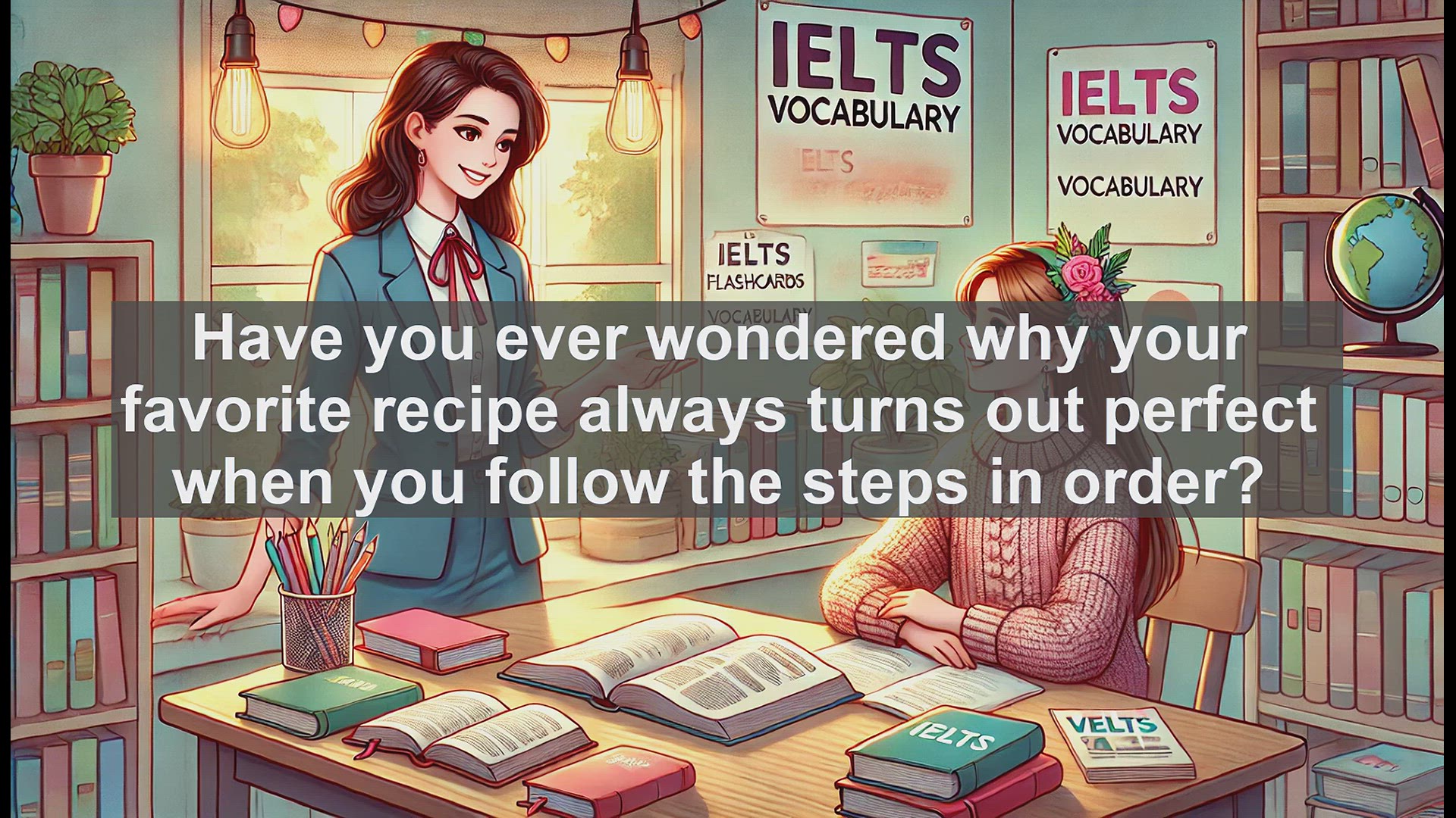 'Video thumbnail for 2500 Must Know IELTS 6.5 Vocabulary - Understanding 'Sequence' for IELTS Success'