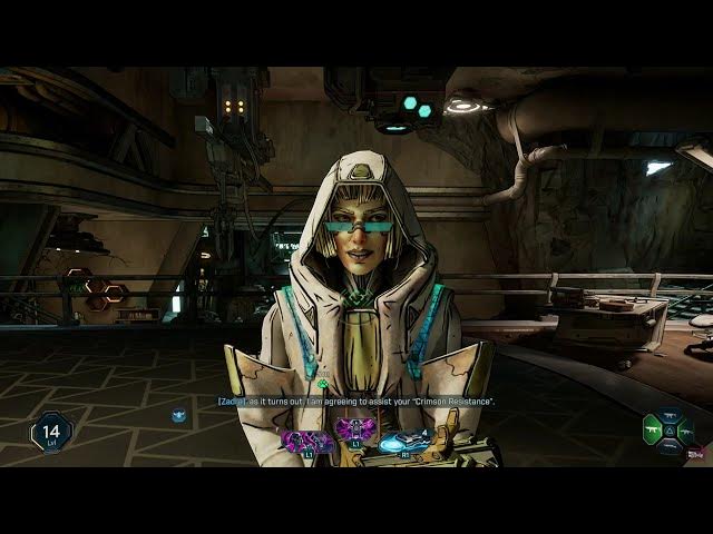 Video thumbnail for Borderlands 4 - A Lot To Process: Find Zadra's Lab: Timekeeper and Commanders Briefing Gameplay