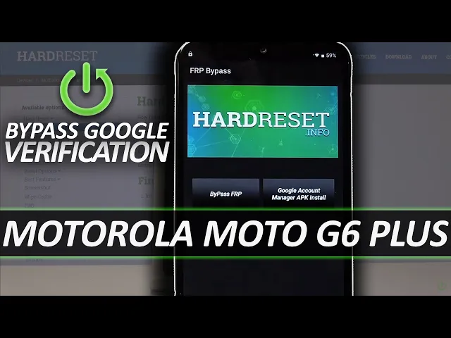 Video thumbnail for How to Bypass Google Verification in MOTOROLA Moto G6 Plus - Remove Factory Reset Protection