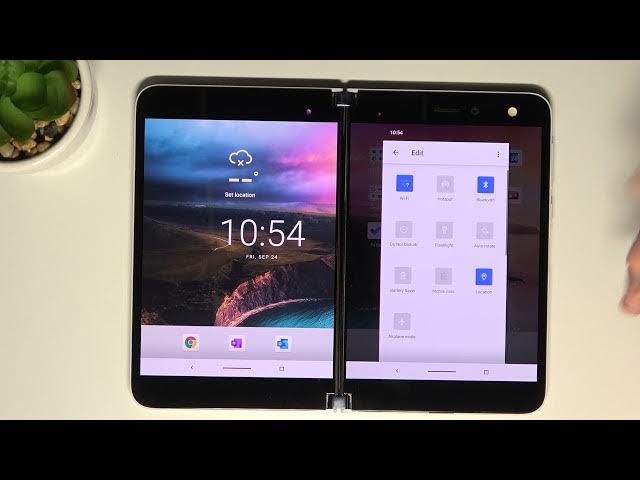 Video thumbnail for How to Adjust Notification Panel Shortcuts in MICROSOFT Surface Duo - Customize Notification Panel