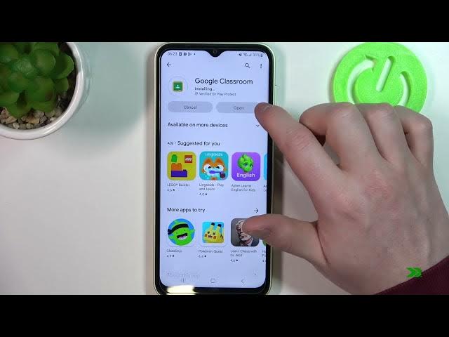 Video thumbnail for How To Install Google Classroom on Samsung Galaxy A14 - Download Google Classroom
