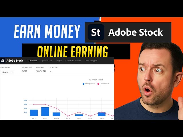 Video thumbnail for Earn from Home – Adobe Stock Made It Easy