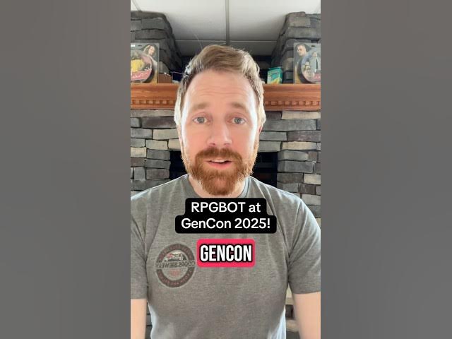 Video thumbnail for RPGBOT will be at GenCon!