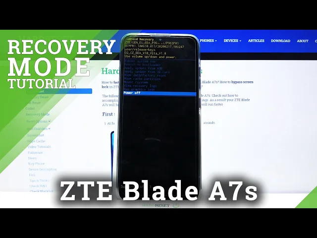 Video thumbnail for How to Enter Recovery Mode in ZTE Blade A7s – Recovery Features