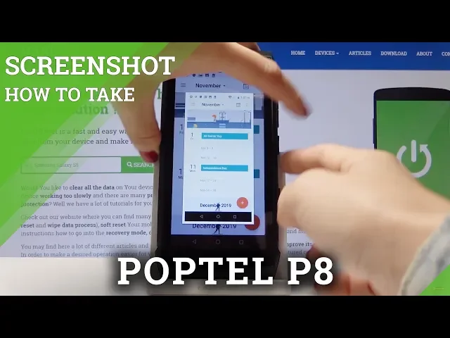 Video thumbnail for How to Capture Screen in POPTEL P8 - Screenshot Tutorial