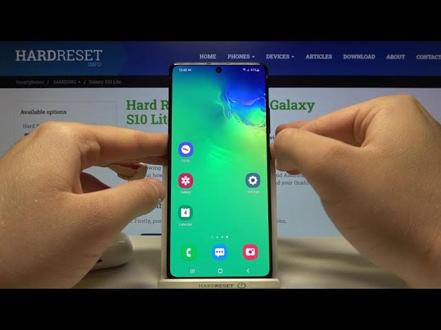 Video thumbnail for How Works Fingerprint Sensor on SAMSUNG Galaxy S10 Lite – Test of Fingerprint Scanner