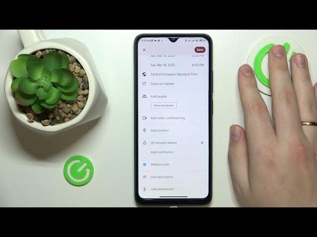 Video thumbnail for How to Add Event to Calendar on XIAOMI REDMI 12C - Create Calendar Event