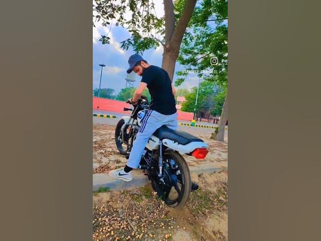 Video thumbnail for 💥💥 #punjabi #bike#white Splendor#