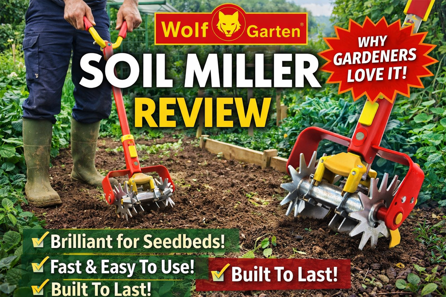 Video thumbnail for Wolf Garten Soil Miller Review | Why Gardeners Love This Handy Tool
