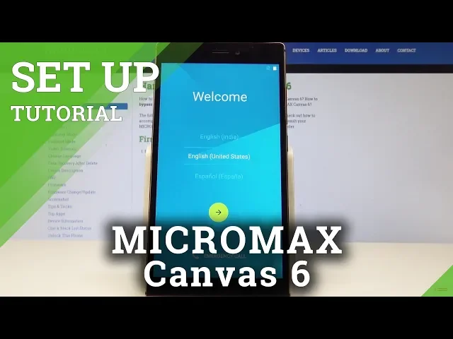 Video thumbnail for How to Activate MICROMAX Canvas 6 - Set Up Process / Configuration