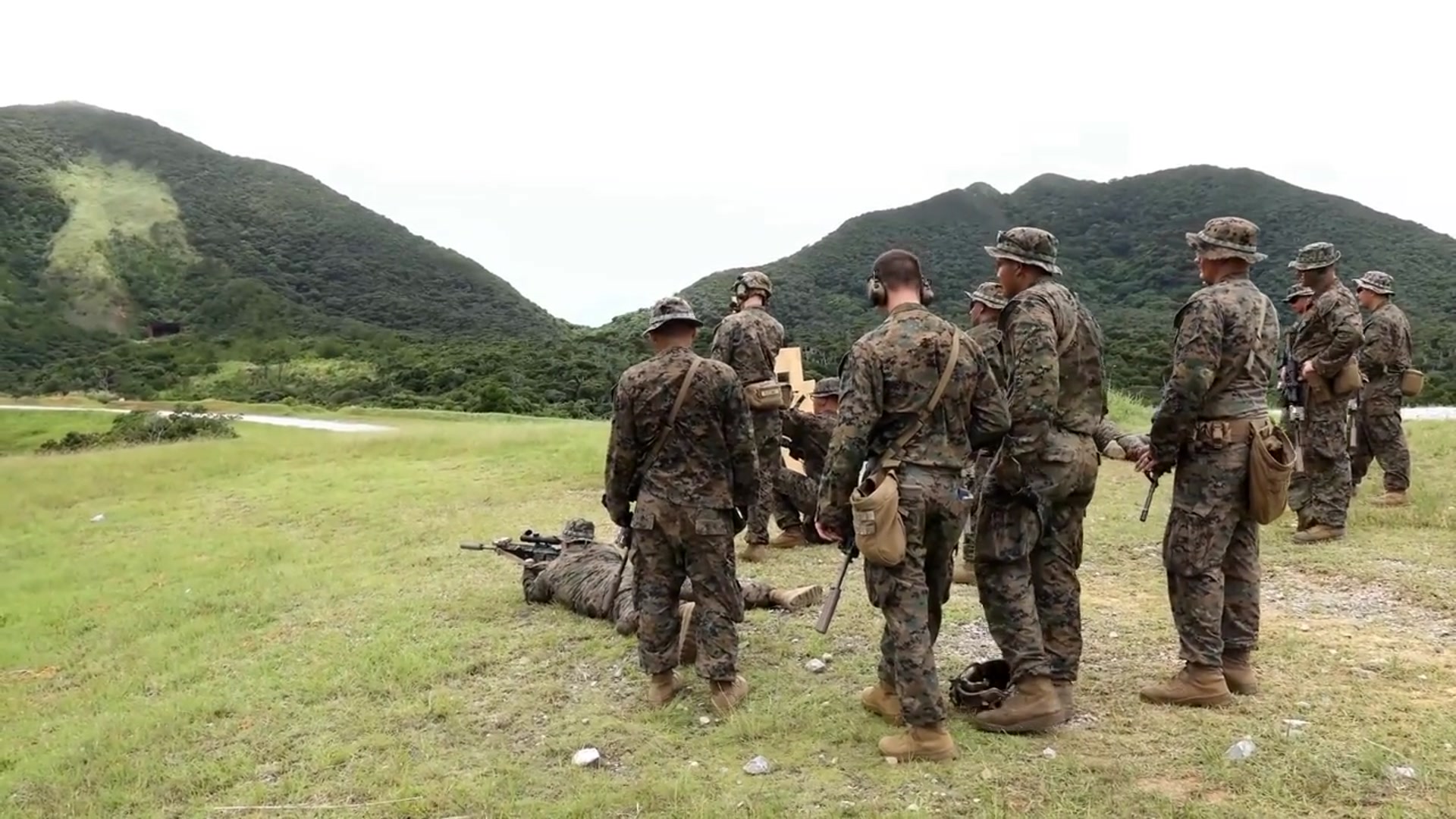 'Video thumbnail for Marines Small Arms Weapons Live Fire • Camp Schwab 2022'
