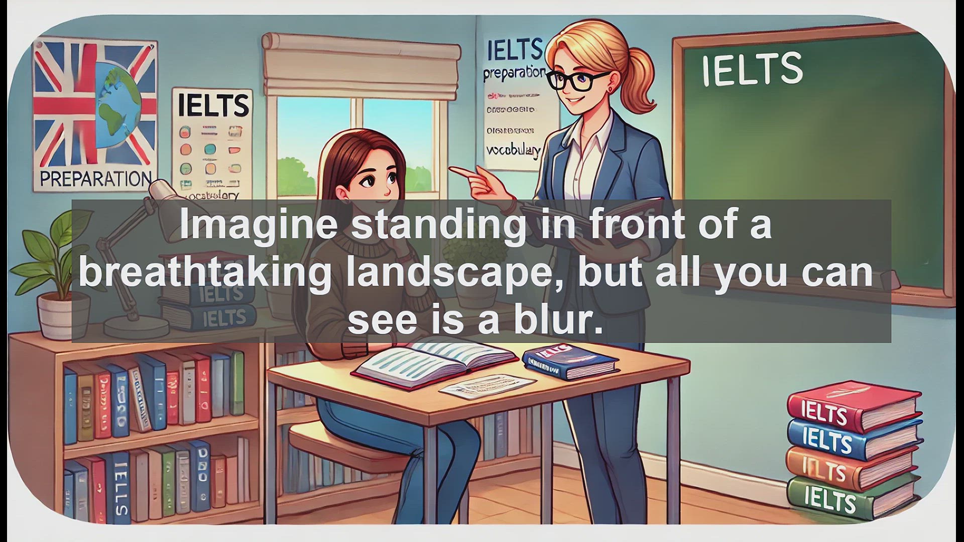'Video thumbnail for 2000 Must Know IELTS 9.0 Vocabulary - Understanding 'Myopic': Beyond Blurry Vision'