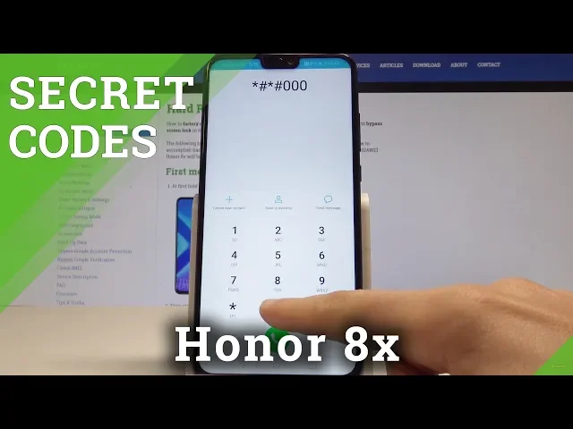 Video thumbnail for Codes Honor 8x - Hidden Mode / Secret Menu / Advanced Options