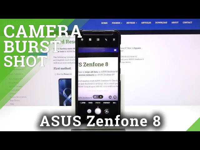 Video thumbnail for How to Take Burst Shot on ASUS Zenfone 8 – Take Series Of Pictures