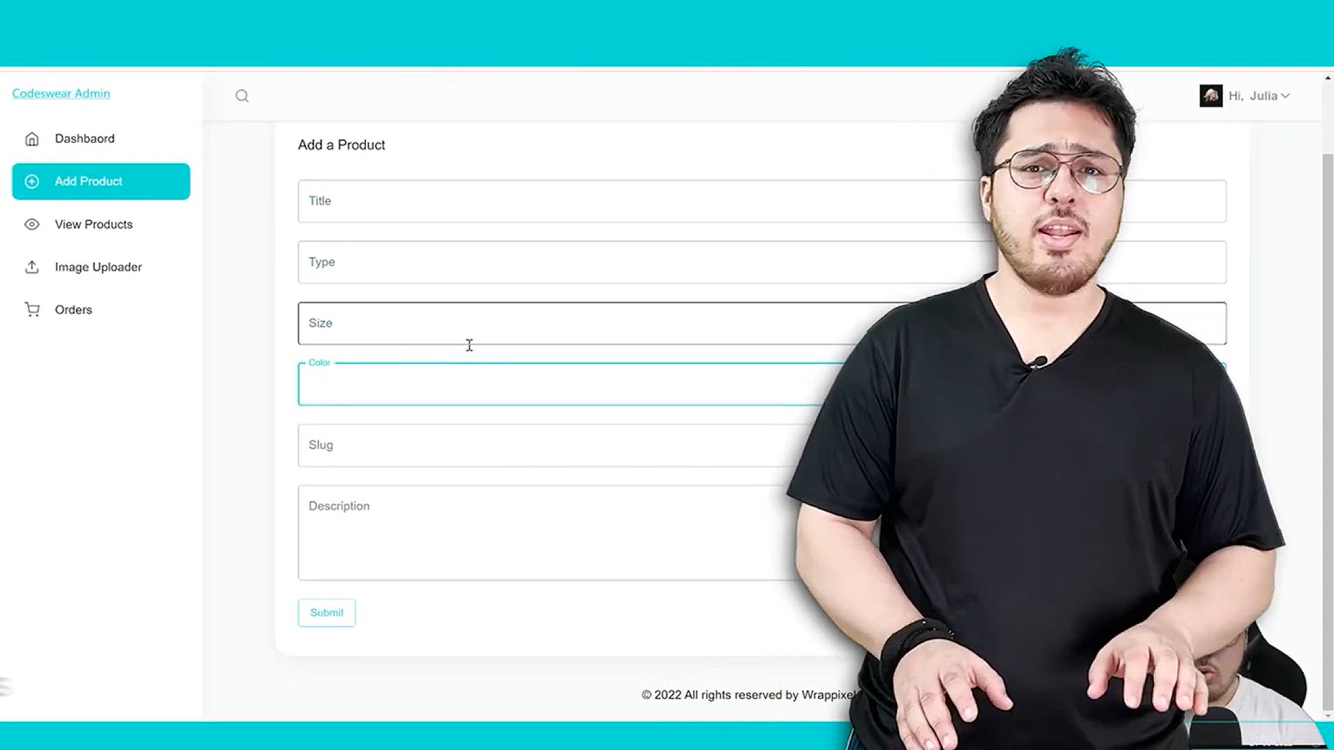 'Video thumbnail for Creating a Form for Adding Product _ NextJs Tutorial for Beginners #78'
